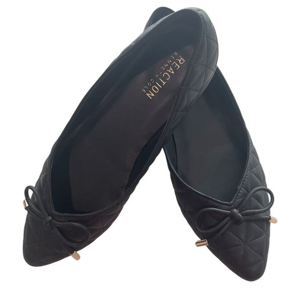 Kenneth Cole Flats – Black Rounded Toe, Sz 6.5, NWOT, Minimalist Staple - Picture 2 of 8